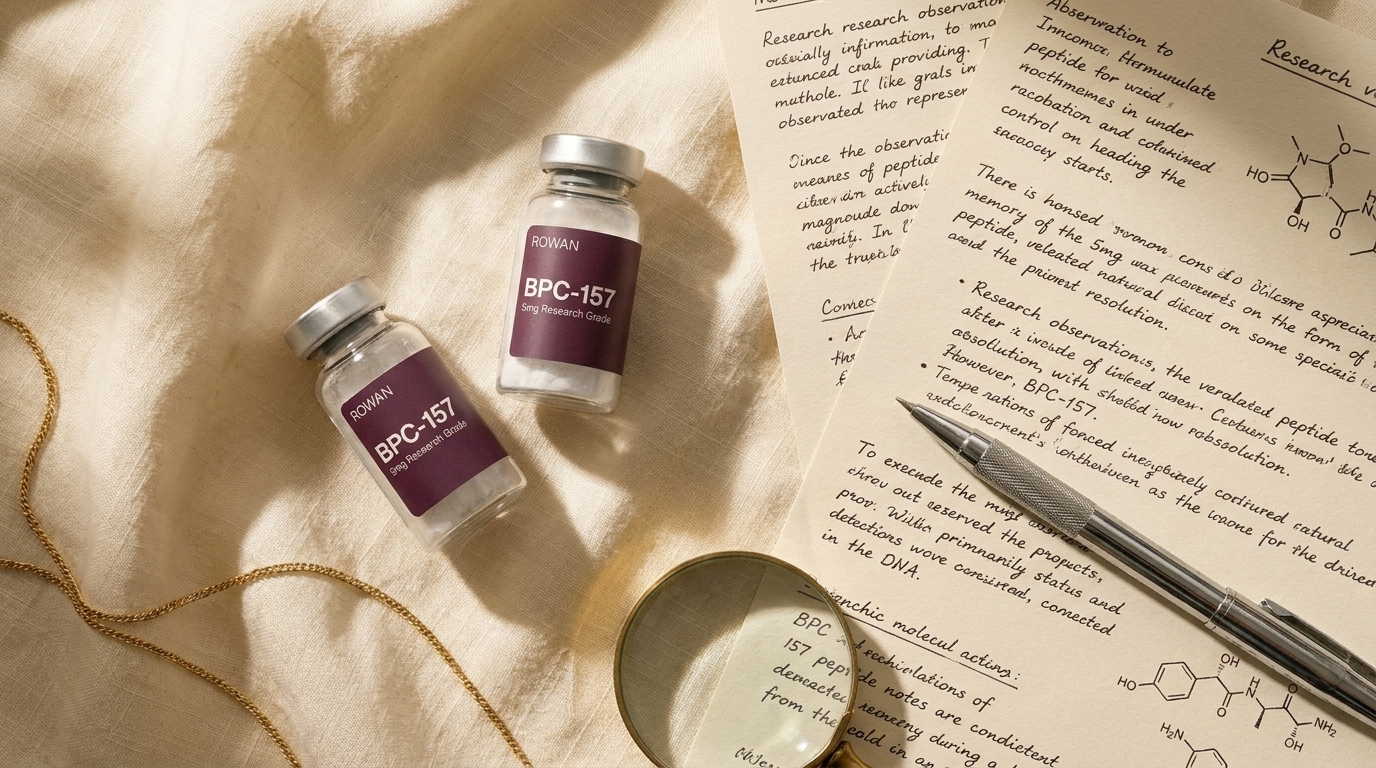Rowan Peptides — Third-Party Tested